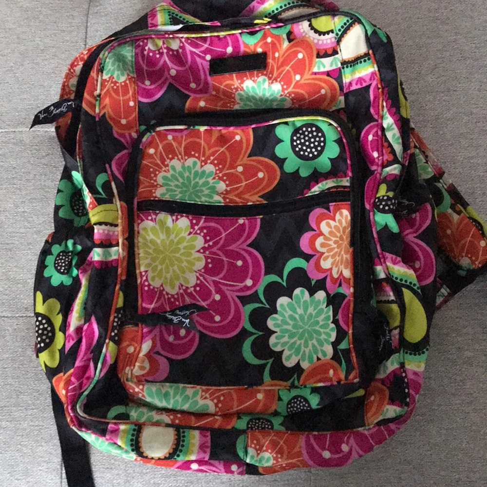 Vera Bradley Ziggy Zinnia Up Large Backpack